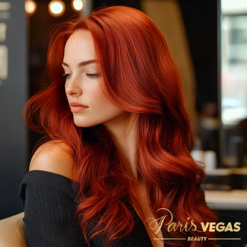 Coloração cabelo no salão Paris Vegas Beauty em Moema, São Paulo