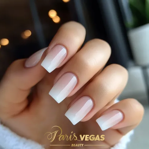 Unhas perfeitas feitas no salão Paris Vegas Beauty, localizado em Moema, São Paulo.