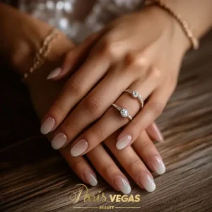 Unhas lindas e bem cuidadas próximas a mim em um salão de beleza em Moema, São Paulo.