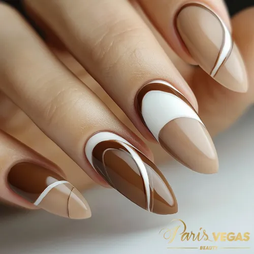 Esmaltação com curvaturas maravilhosas, criando um design único e elegante.